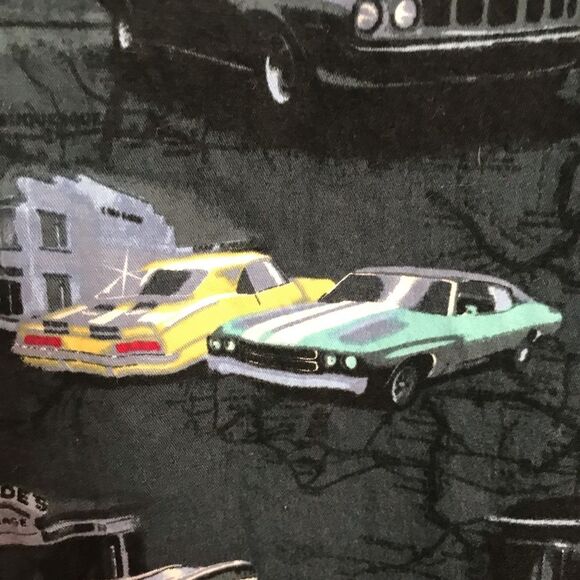 Vintage Muscle Car Button Down Shirt Sz 2X - Picture 12 of 16